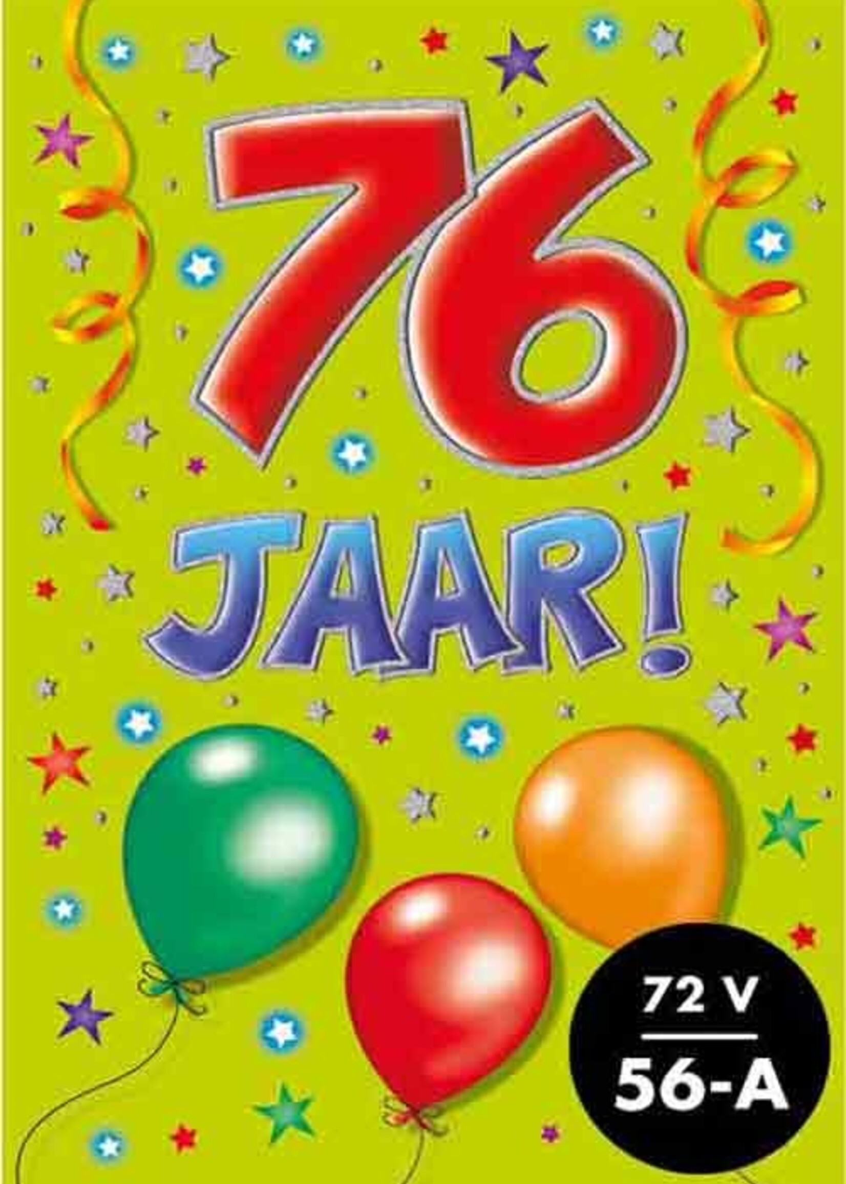 Party Planet Verjaardagskaart nr. 76