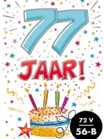 Party Planet Verjaardagskaart nr. 77