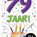 Party Planet Verjaardagskaart nr. 79