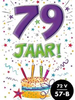 Party Planet Verjaardagskaart nr. 79