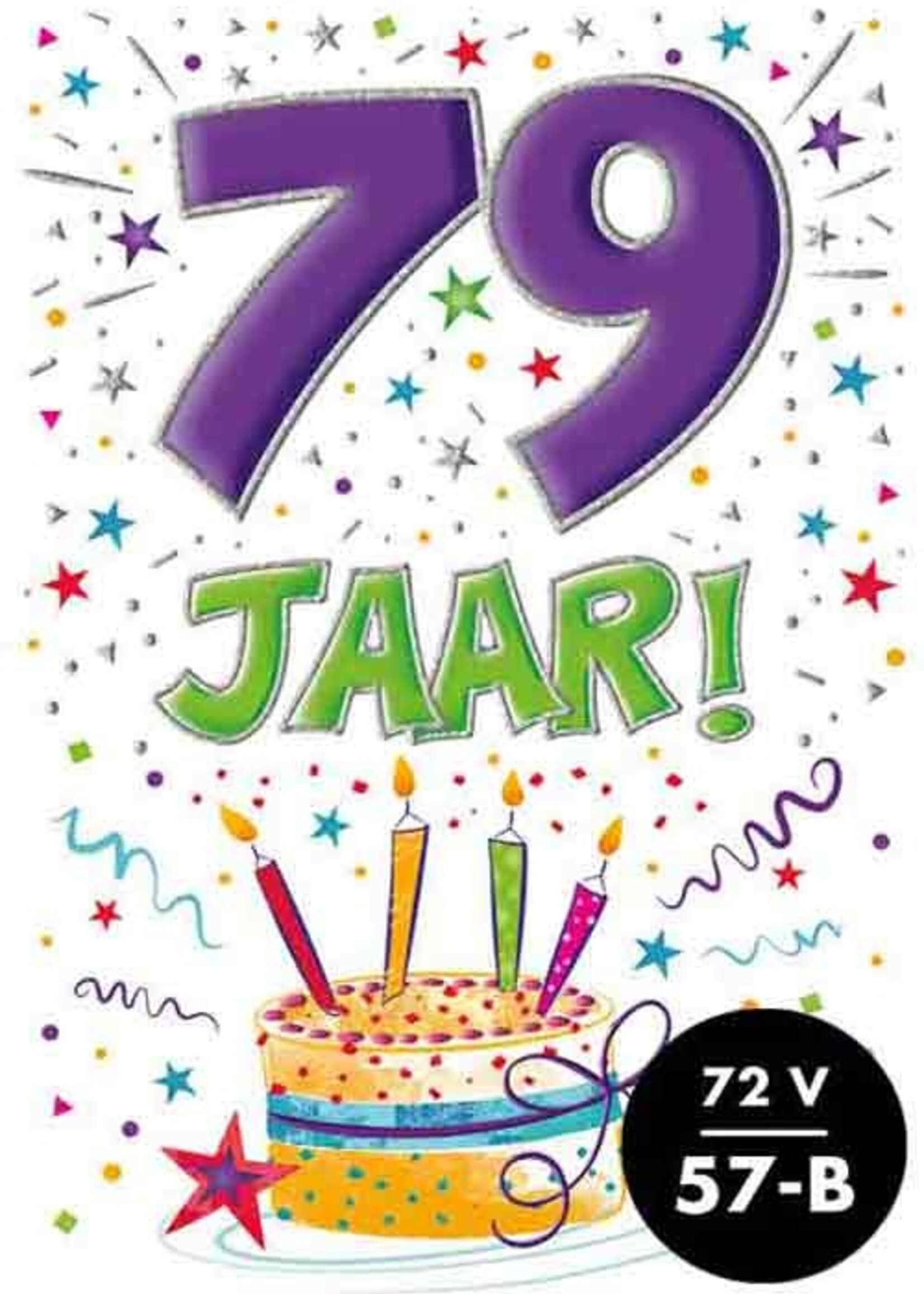 Party Planet Verjaardagskaart nr. 79