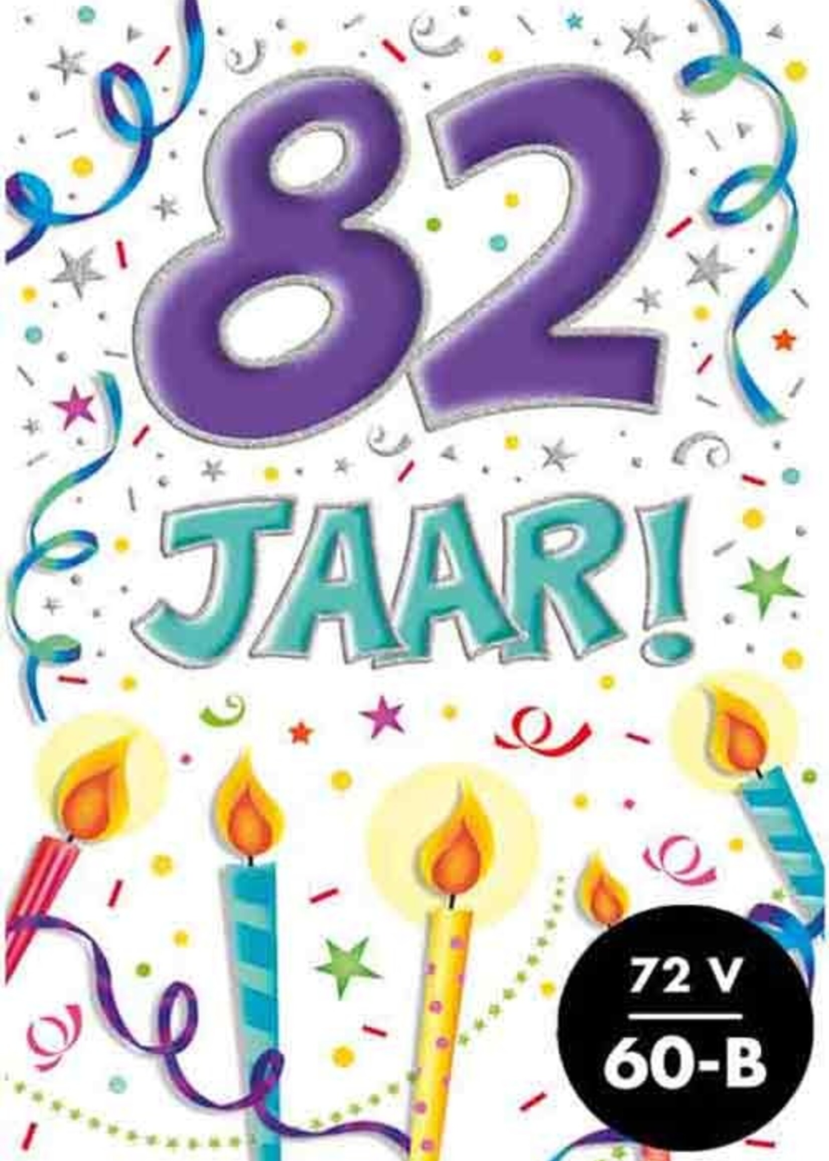 Party Planet Verjaardagskaart nr. 82