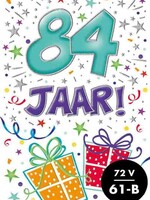 Party Planet Verjaardagskaart nr. 84