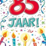 Party Planet Verjaardagskaart nr. 85