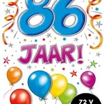Party Planet Verjaardagskaart nr. 86