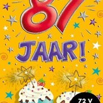 Party Planet Verjaardagskaart nr. 87