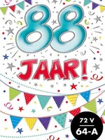 Party Planet Verjaardagskaart nr. 88