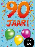 Party Planet Verjaardagskaart nr. 90
