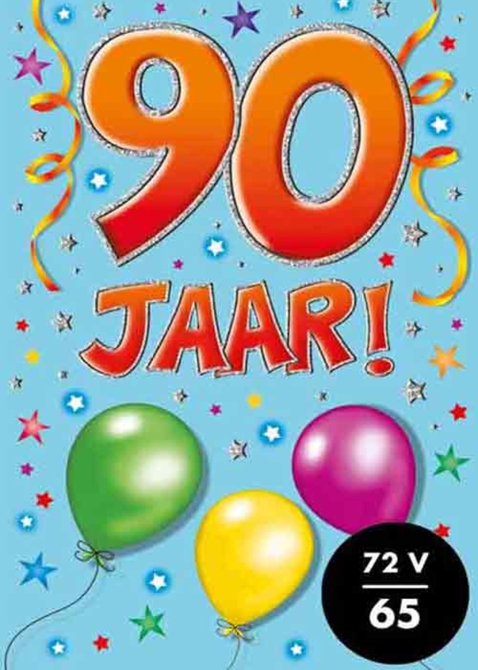 Party Planet Verjaardagskaart nr. 90
