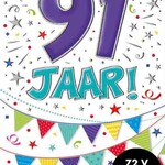 Party Planet Verjaardagskaart nr. 91