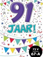 Party Planet Verjaardagskaart nr. 91