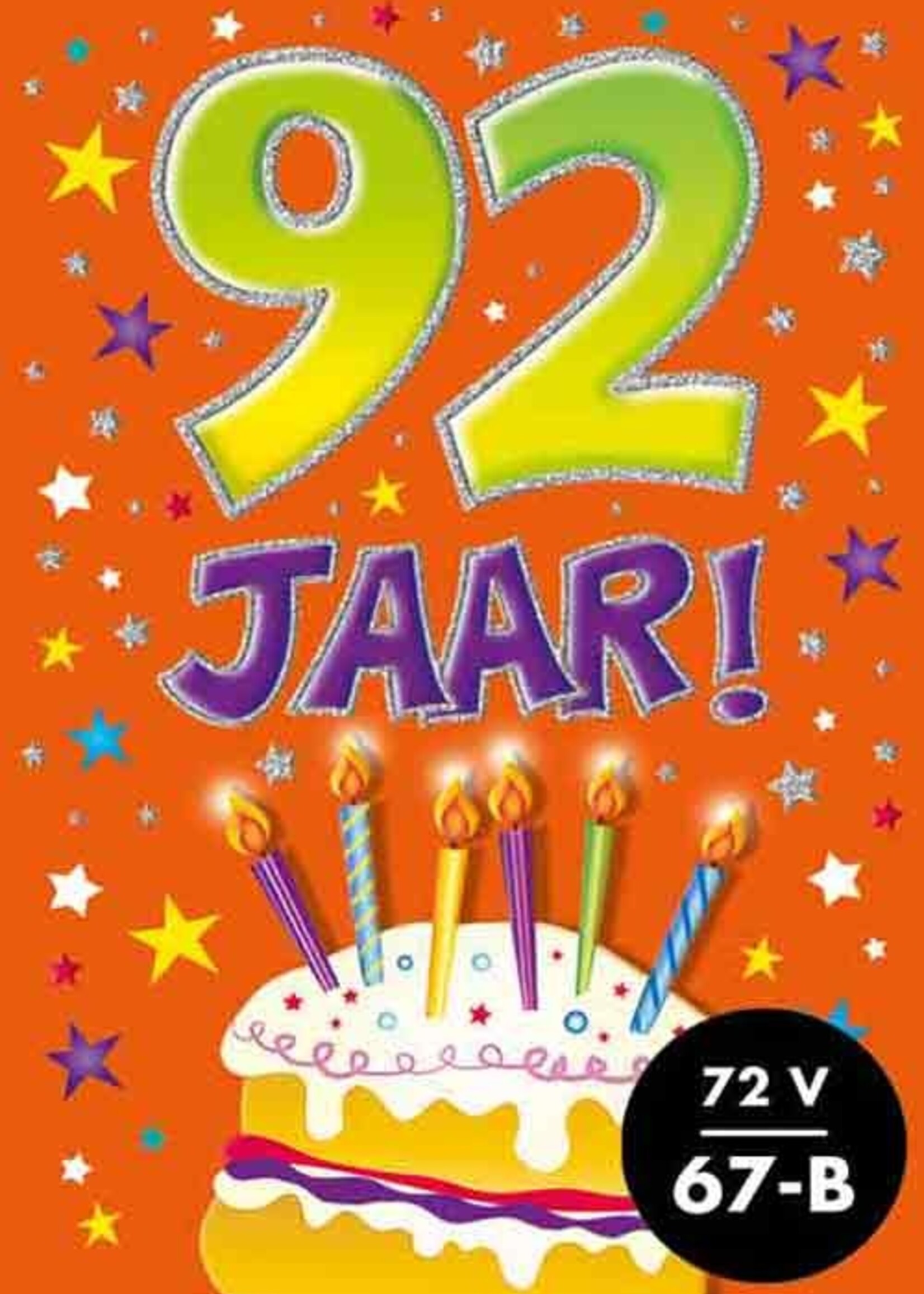 Party Planet Verjaardagskaart nr. 92