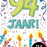 Party Planet Verjaardagskaart nr. 94