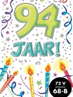 Party Planet Verjaardagskaart nr. 94