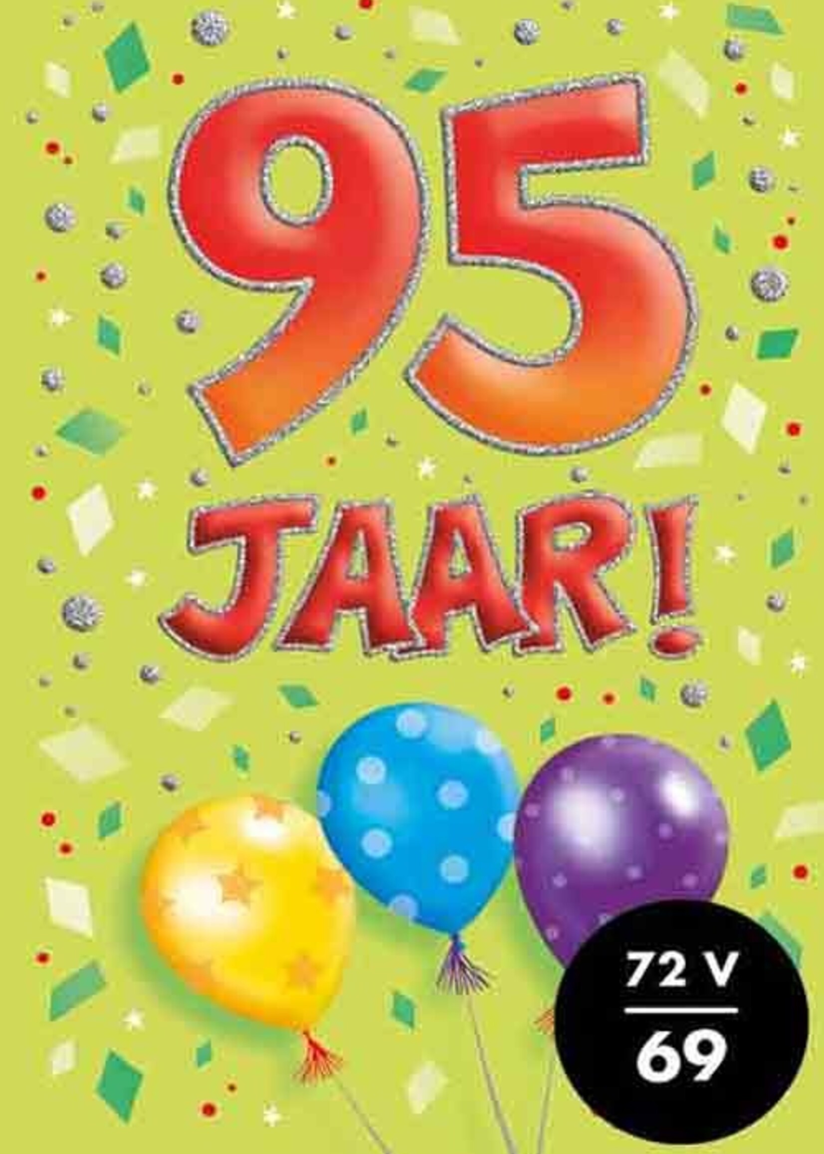 Party Planet Verjaardagskaart nr. 95