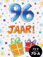 Party Planet Verjaardagskaart nr. 96