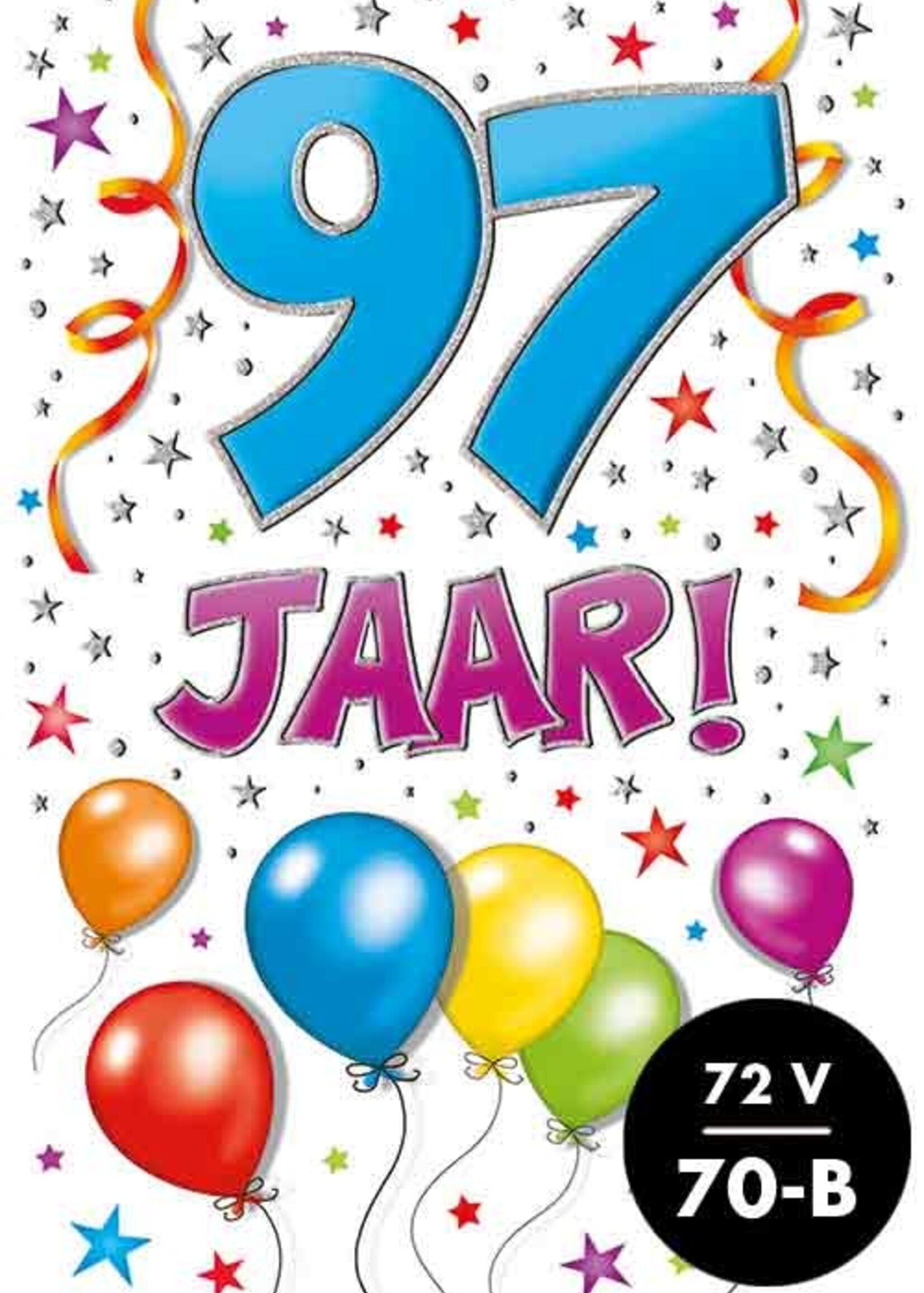 Party Planet Verjaardagskaart nr. 97