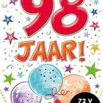 Party Planet Verjaardagskaart nr. 98