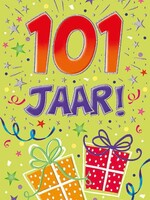 Party Planet Verjaardagskaart nr. 101