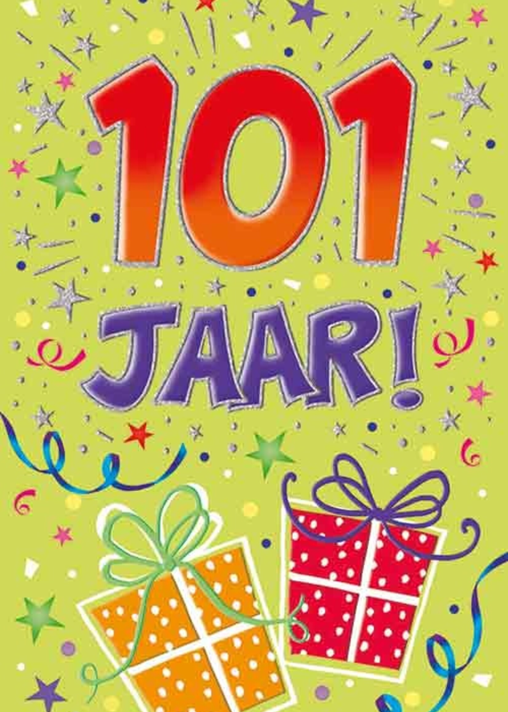 Party Planet Verjaardagskaart nr. 101