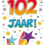 Party Planet Verjaardagskaart nr. 102