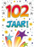 Party Planet Verjaardagskaart nr. 102