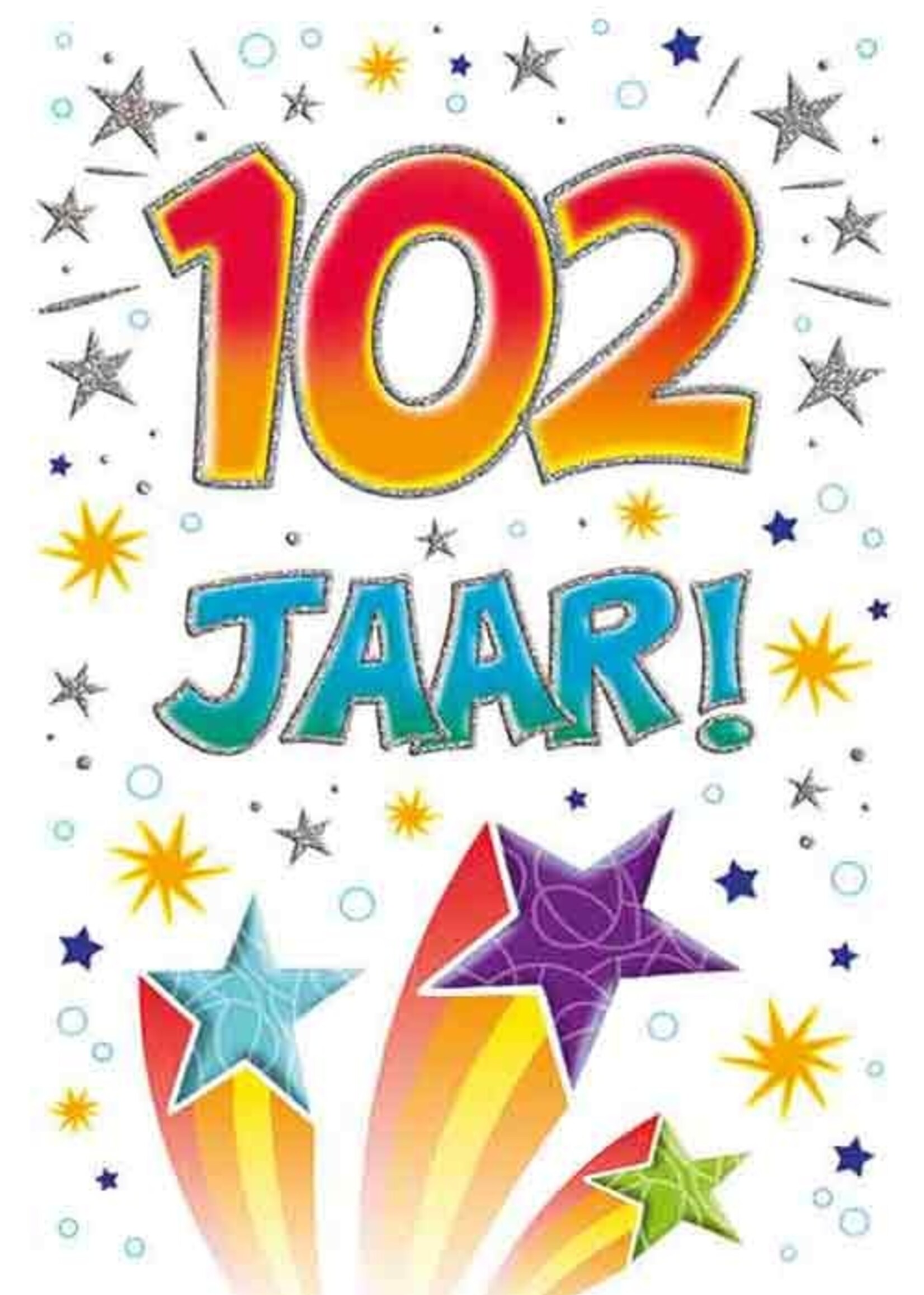 Party Planet Verjaardagskaart nr. 102