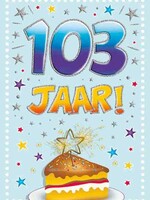 Party Planet Verjaardagskaart nr. 103