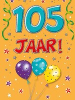 Party Planet Verjaardagskaart nr. 105