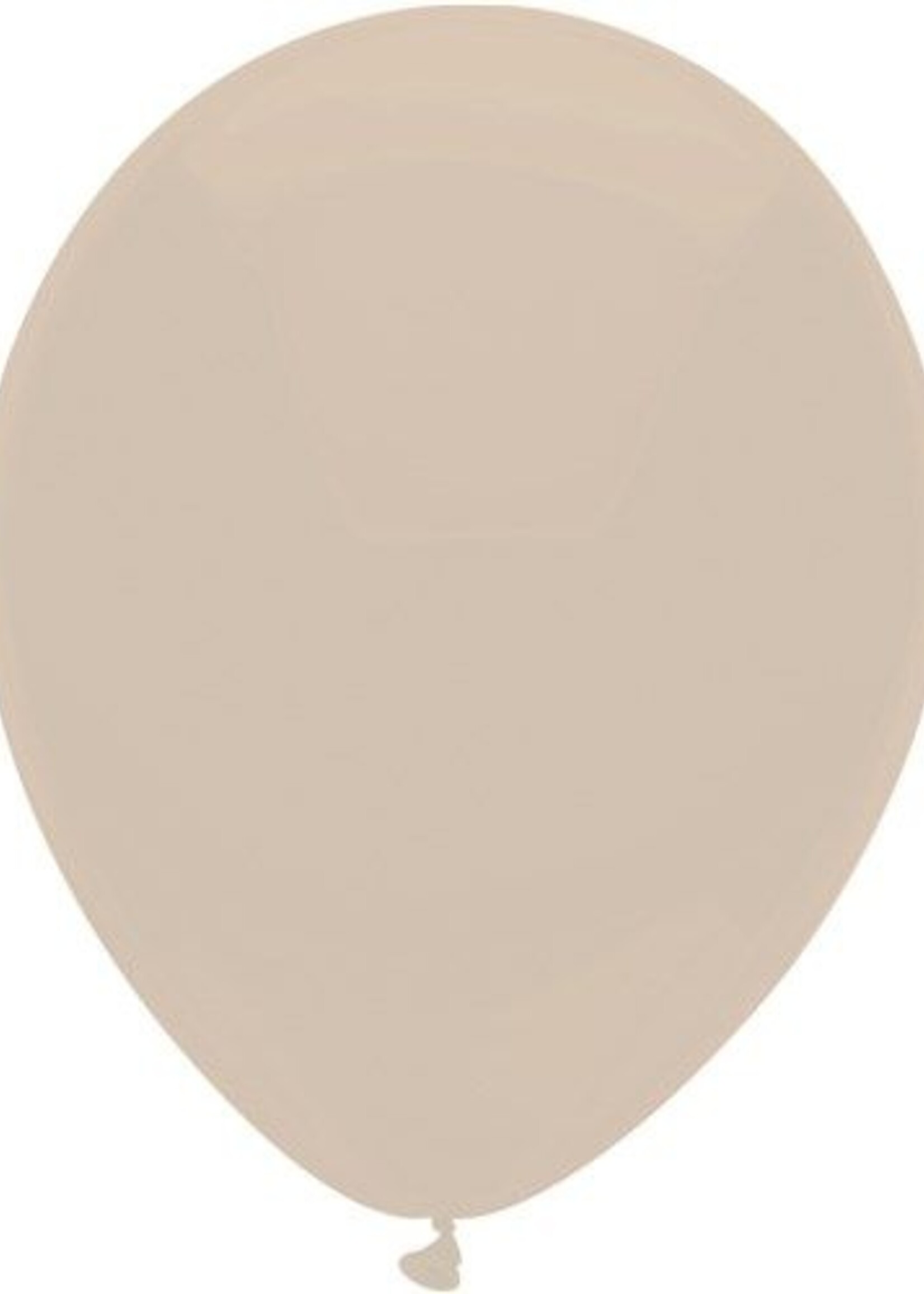 Party Planet Ballonnen uni beige (Ø30cm, 50st)