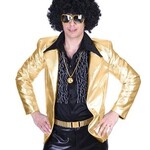 Party Planet Disco fever jas goud