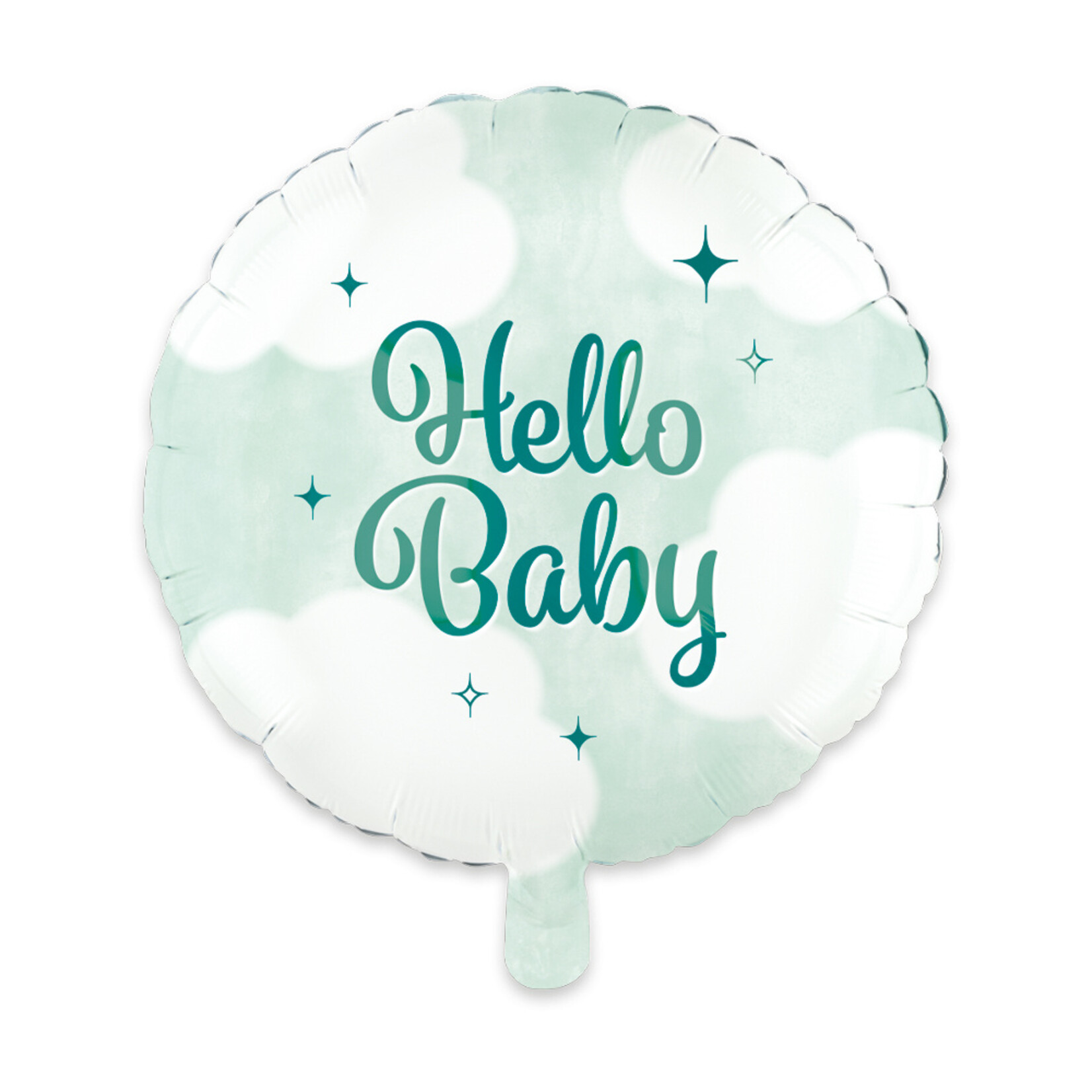 Party Planet Folieballon rond 18 " Hello Baby