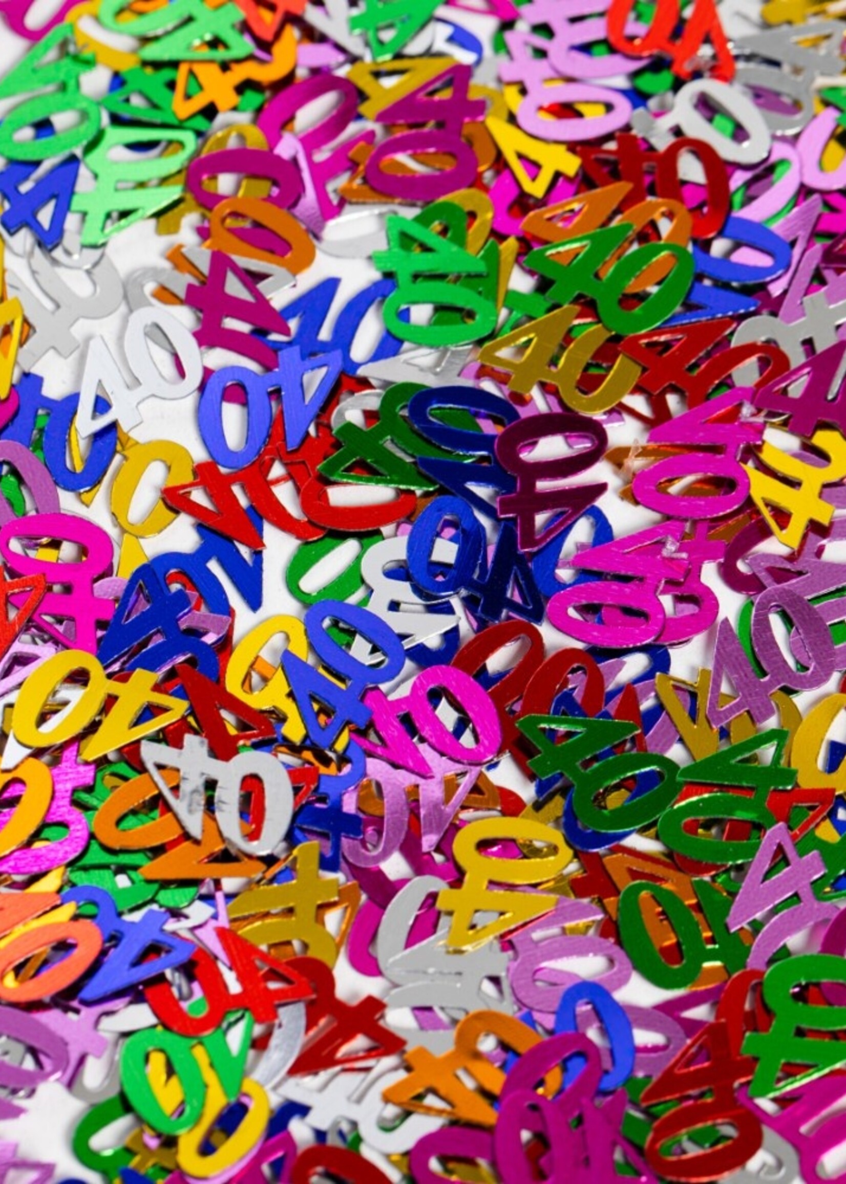 Party Planet Tafelconfetti , nummer 40 – 14 gram