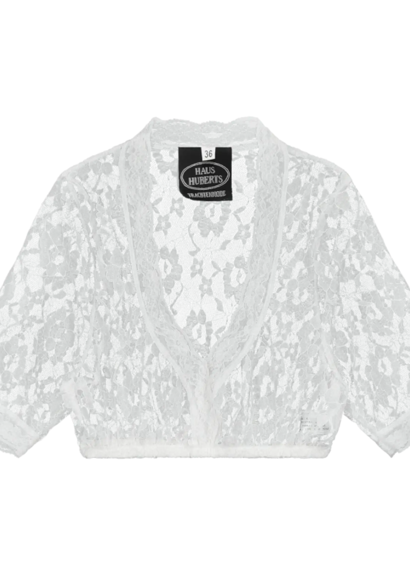 Party Planet Dirndlblouse kant, wit H-2701