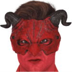 Party Planet Halfmaskerdemon, schuim