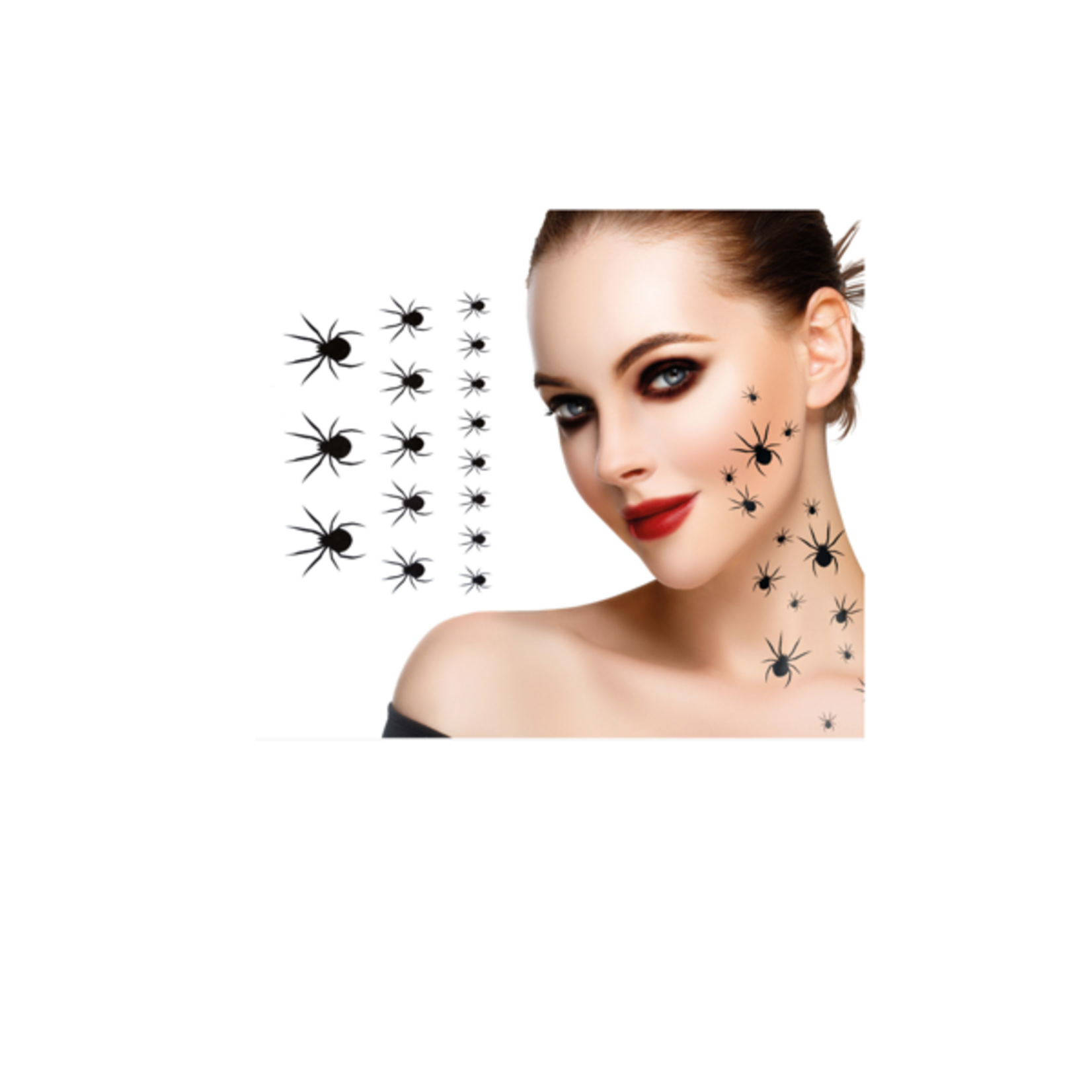 Party Planet Tattoo spinnen - 24709