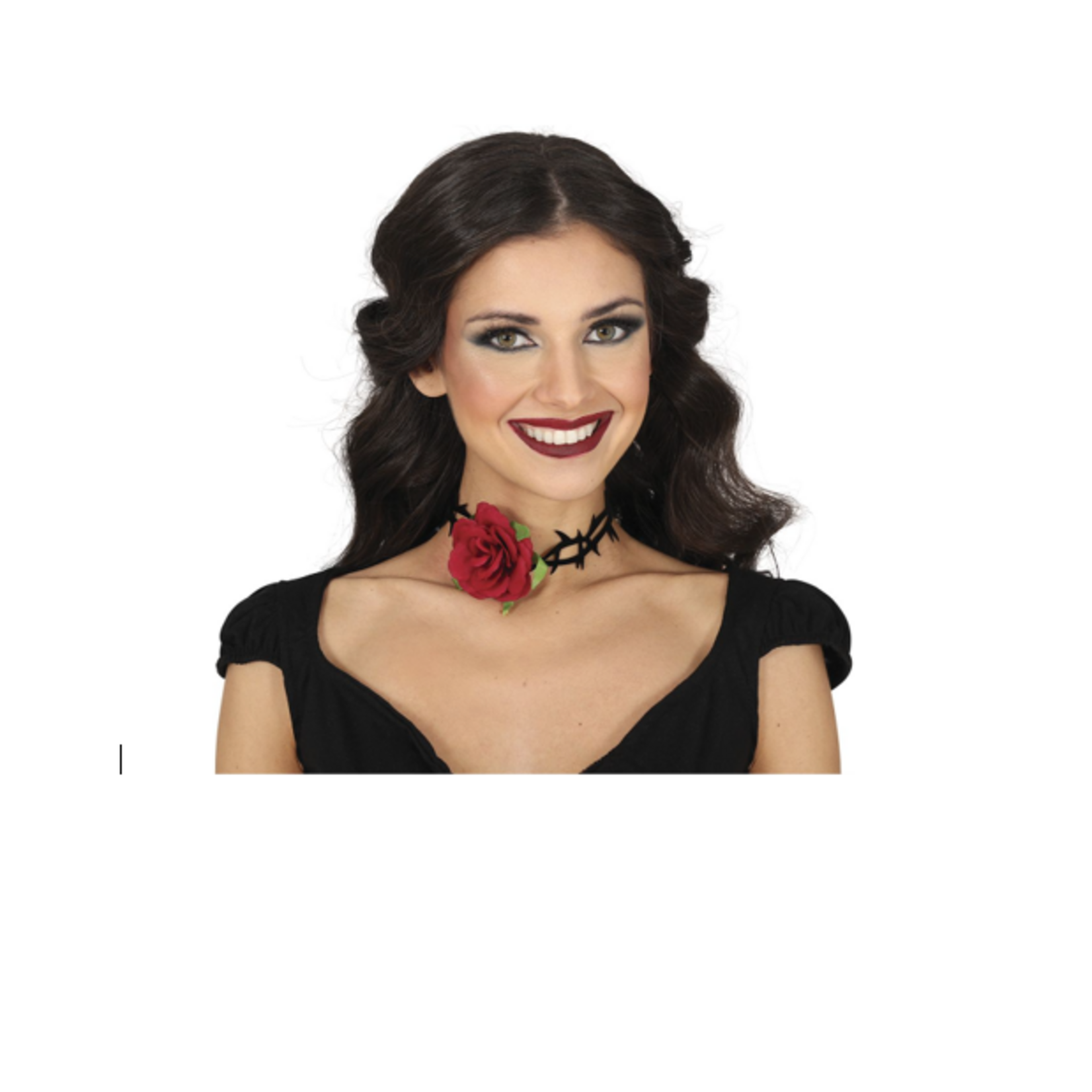 Party Planet Rozenhalsband met stekels - 24771