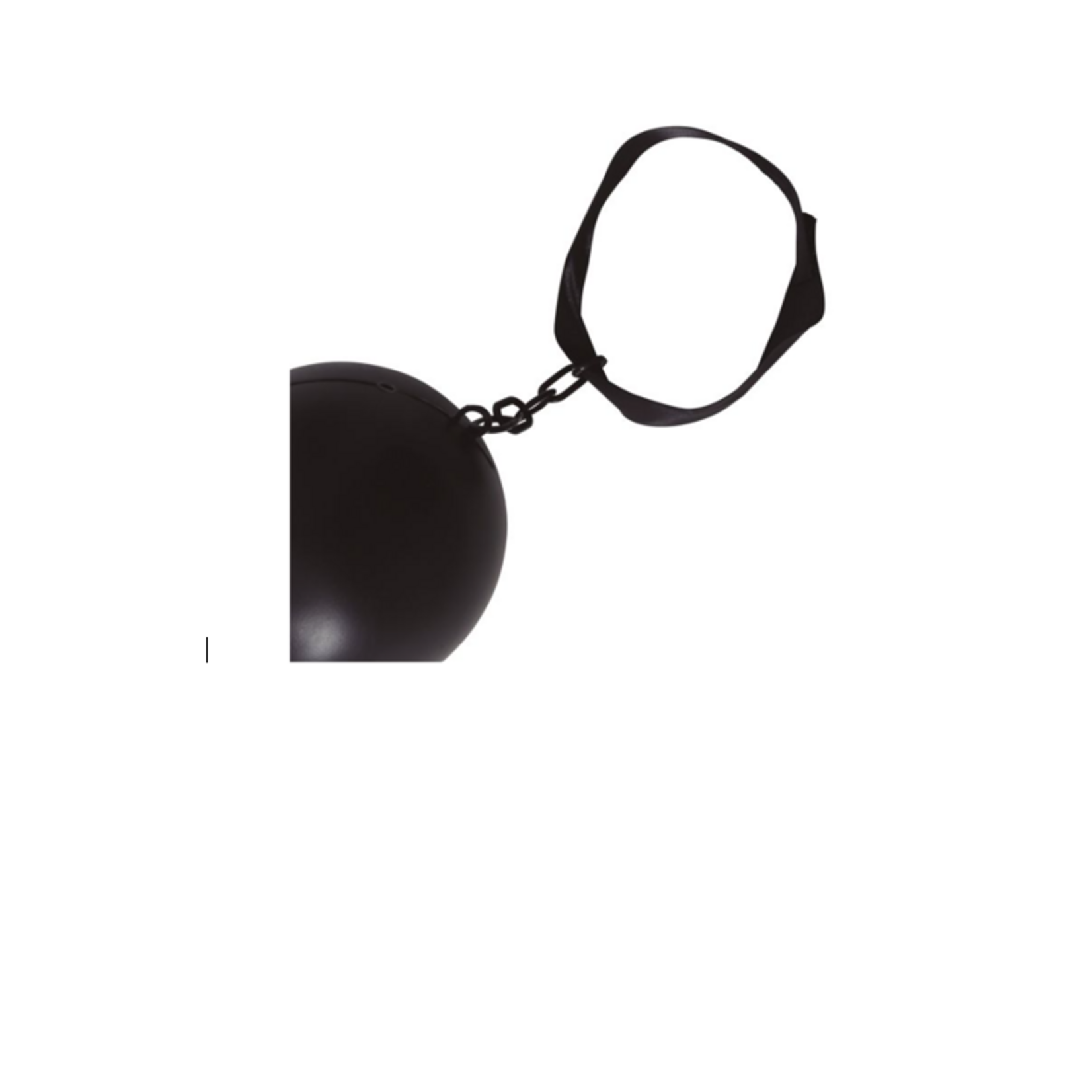Party Planet Gevangenisbal, 11 cm diameter, 30 cm, pvc - 16458