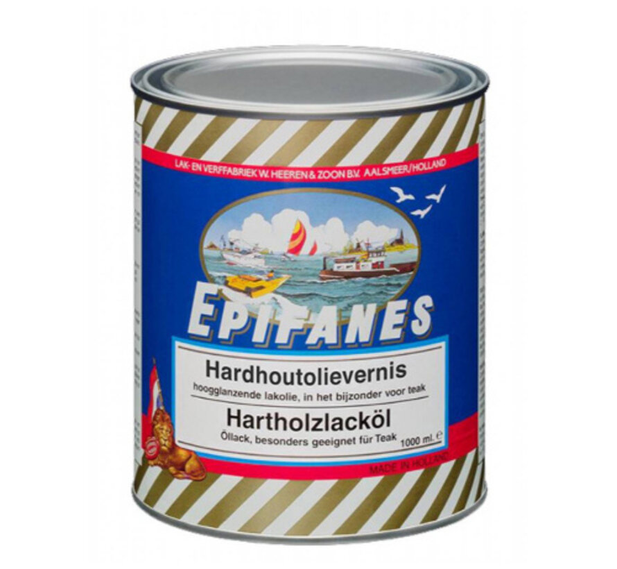 Epifanes Hardhoutolievernis met UV Filter