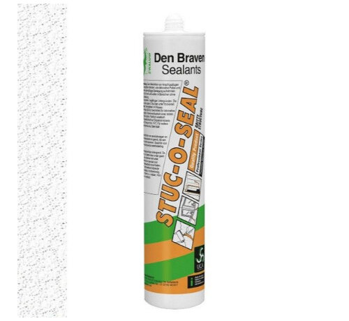 Den Braven Zwaluw Stuc-O-Seal 310ML Wit