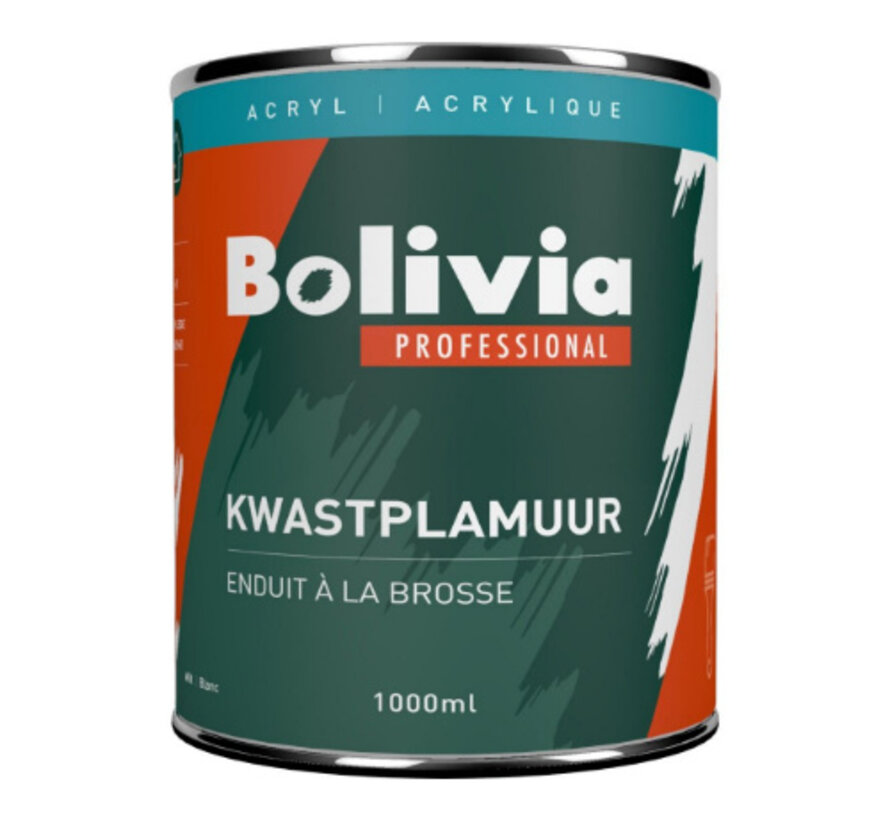 Bolivia Aqua Kwastplamuur - 1 Liter
