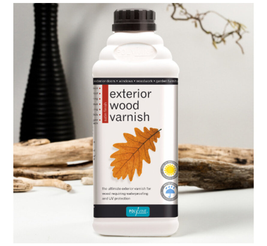 Polvine Exterior Wood Varnish