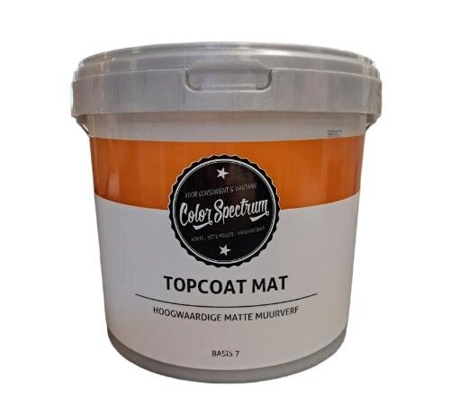 Color Spectrum Color Spectrum Topcoat Mat Muurverf