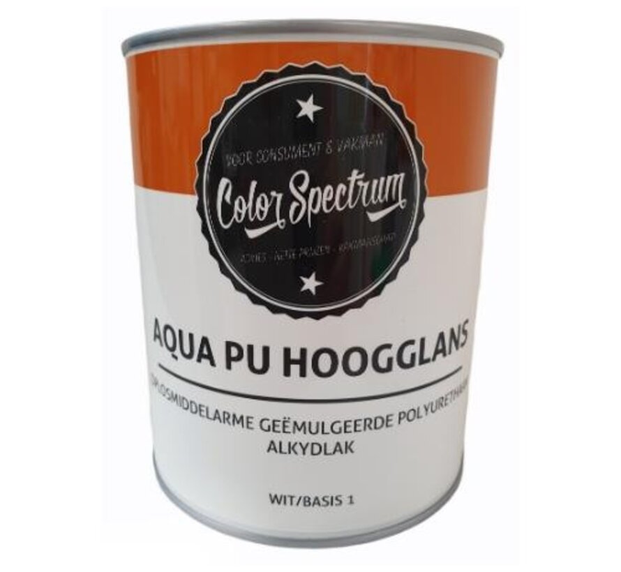 Color Spectrum Aqua Pu Hoogglans