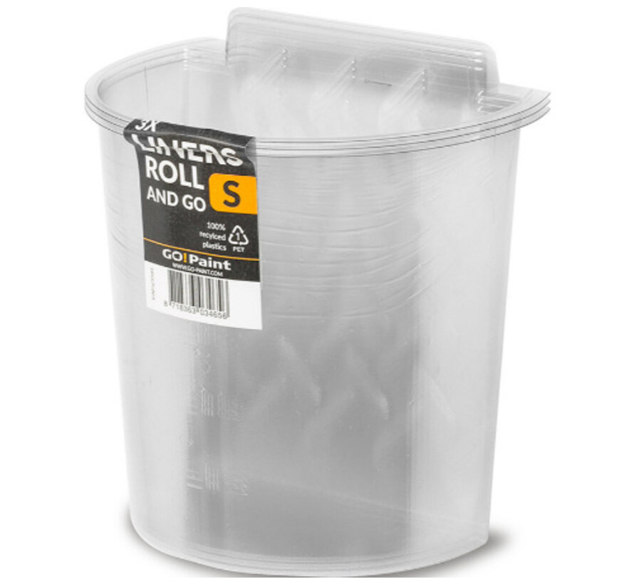 GoPaint Liners Roll and Go S Inzetpot