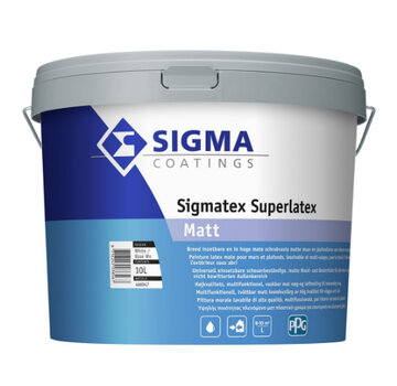 Sigma Sigma Sigmatex Superlatex Mat 10 Liter