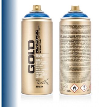 Montana Montana Gold Transparant Ultramarine T5080 400 ML
