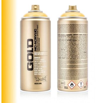 Montana Montana Gold Transparant yellow Cab T1220 400 ML