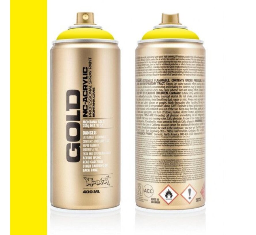 Montana Gold 100% Yellow P1000 400 ML