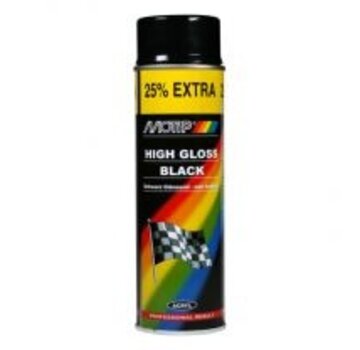 Motip Motip Universeel Zwart Hoogglans 500ML